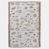 ファンタジーインスパイア植物元素 スローブランケット (正面縦)