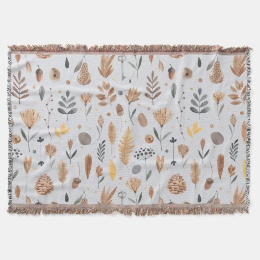 ファンタジーインスパイア植物元素 スローブランケット (正面)