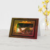 ファンタジーイーグルイマジネ感動的ーションカード カード (黄色い花)