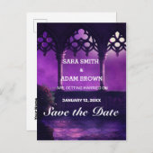 ファンタジーイーストアラビアンナイツバルコニーセーブザデート 案内ポストカード (正面/裏面)