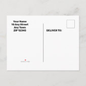 ファンタジーイーストアラビアンナイツバルコニーセーブザデート 案内ポストカード (裏面)