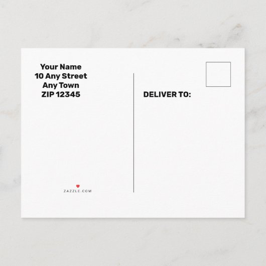 ファンタジーイーストアラビアンナイツバルコニーセーブザデート 案内ポストカード (裏面)