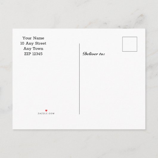 ファンタジーイーストアラビアンナイツバルコニーセーブザデート 案内ポストカード (裏面)