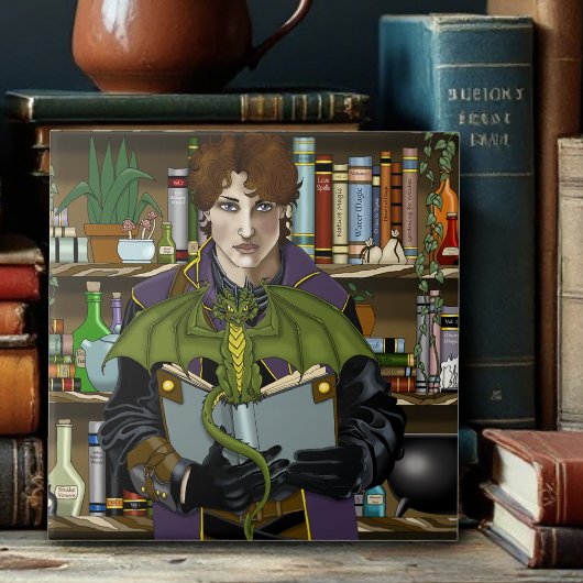 ファンタジーウィザードブックスドラゴンオプション タイル