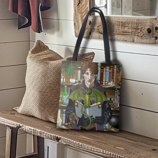 ファンタジーウィザードブックスドラゴンオプション トートバッグ