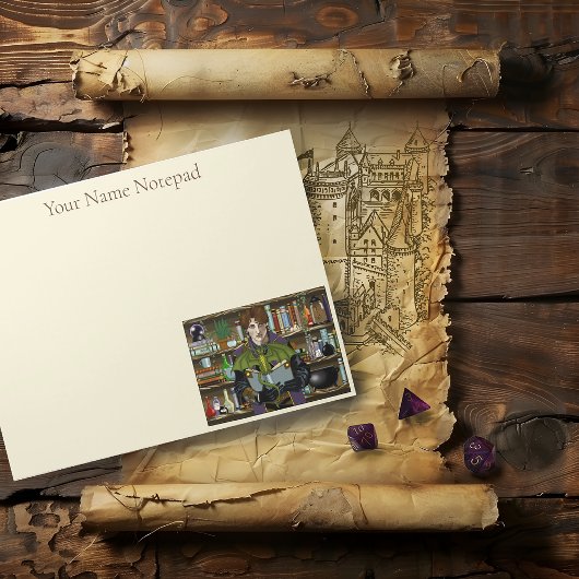 ファンタジーウィザードブックスドラゴンオプション ノートパッド