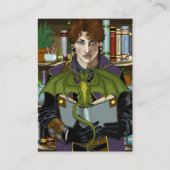ファンタジーウィザードブックスドラゴンオプション 名刺 (正面)