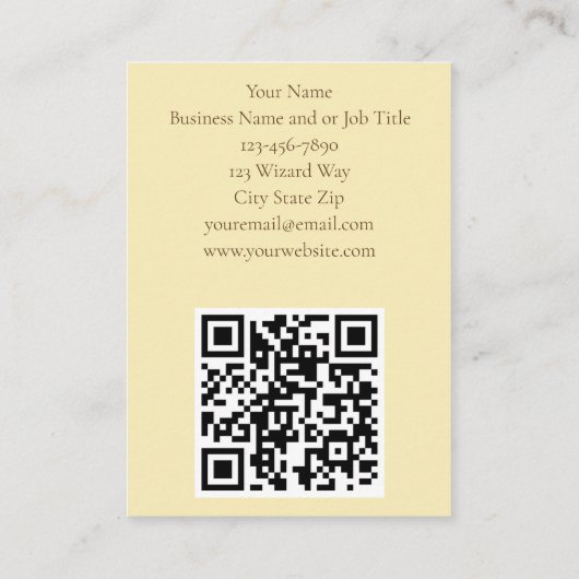 ファンタジーウィザードブックスドラゴンオプション 名刺 (裏面)