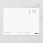 ファンタジーウィンザーキャッスル空白のハガキ ポストカード (裏面)