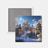 ファンタジーウィンターシティ マグネット (正面/裏面)