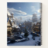 ファンタジーウィンタータウン ノートブック (裏面)