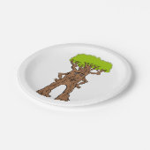 ファンタジーウォーキングツリー ペーパープレート (アングル)