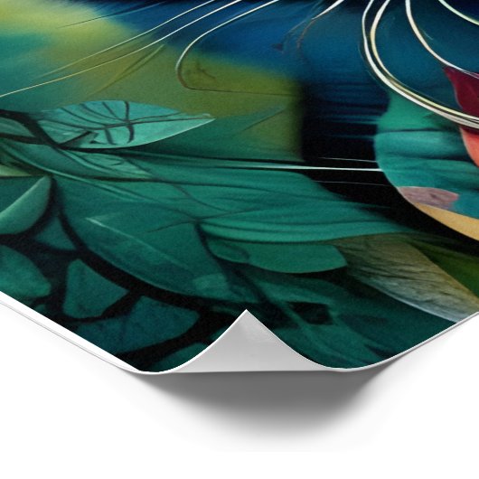 ファンタジーウォールアートポスター ポスター (角)