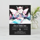 ファンタジーウッズフェアリー誕生日 招待状 (スタンド正面)