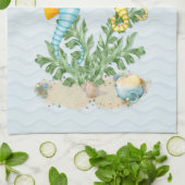 ファンタジーウマときらきら光る キッチンタオル (折り畳み)