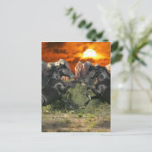 ファンタジーウマ:ブラック魔法 ポストカード (スタンド正面)