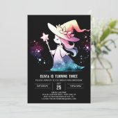 ファンタジーウモダンィザード誕生日 招待状 (スタンド正面)