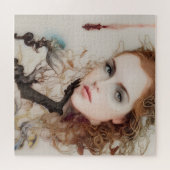 ファンタジーウーマンAI生成アートジグソーパズル ジグソーパズル (横)