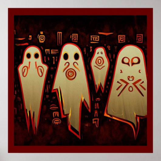 ファンタジーエジプト幽霊ハロウィーン1 ポスター (正面)