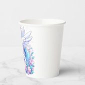 ファンタジーエレガントユニコーン赤ちゃんシャワー 紙コップ (左)