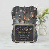 ファンタジーエレガント保存日付招待状 (スタンド正面)