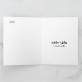 ファンタジーエレガント女神ユレタイドグリーティングカード カード (内部)