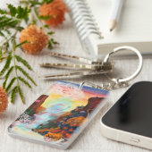 ファンタジーエロスライオンプリンセス女神スノーレオパード キーホルダー (正面右)