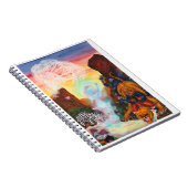 ファンタジーエロスライオンプリンセス女神スノーレオパード ノートブック (右側)