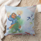 ファンタジーエロス神ライトディメンジョン水彩愛 クッション (ブランケット)