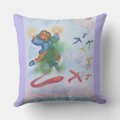 ファンタジーエロス神ライトディメンジョン水彩愛 クッション (裏面)