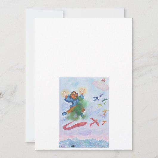 ファンタジーエロス神ライトディメンジョン水彩愛 招待状 (裏面)