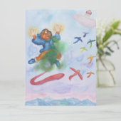 ファンタジーエロス神ライトディメンジョン水彩愛 招待状 (スタンド正面)