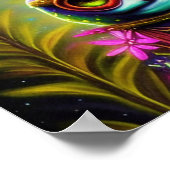 ファンタジーカエル帽子 ポスター (角)