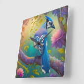 ファンタジーカケス スクエア壁時計 (傾斜)