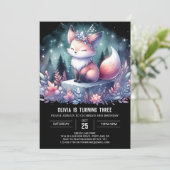 ファンタジーカスタムフォックスバースデーデジタル 招待状 (スタンド正面)