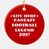ファンタジーカスタムフットボール セラミックオーナメント (裏面)