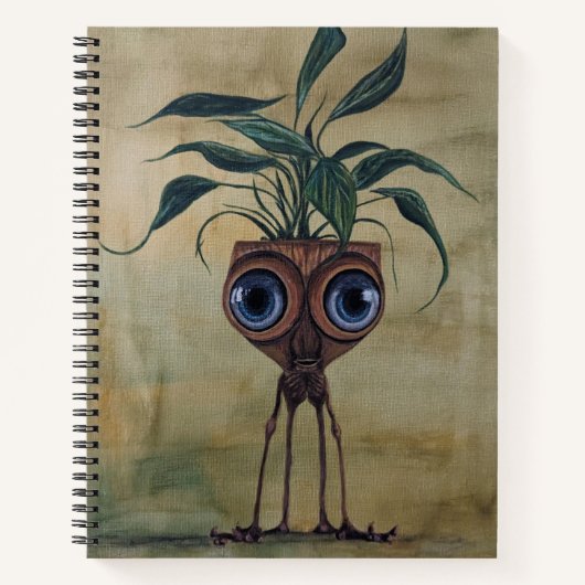 ファンタジーカスタム8.5インチx 11インチスパイラルノートブック ノートブック (正面)