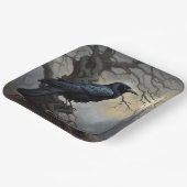 ファンタジーカラスの木の暗闇 ペーパープレート (傾斜あり)