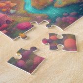 ファンタジーカラフルウォーター城 ジグソーパズル (側面)