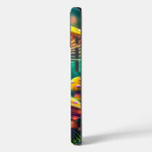 ファンタジーカラフルキノコiPhoneケース Case-Mate iPhoneケース (裏面 / 左)