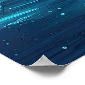 ファンタジーカラフルナイトポスター – バージョン2 ポスター (角)