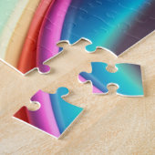 ファンタジーカラフルポニーとレインボーカラー、ポニー ジグソーパズル (側面)