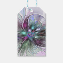 ファンタジーカラフル抽象芸術モダンフラクタル花