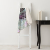 ファンタジーカラフル抽象芸術モダンフラクタル花 シェルパブランケット (インサイチュ)