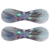 ファンタジーカラフル抽象芸術モダンフラクタル花 ソフトボール (パネル)