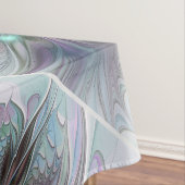 ファンタジーカラフル抽象芸術モダンフラクタル花 テーブルクロス (インサイチュ)