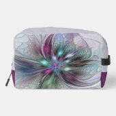 ファンタジーカラフル抽象芸術モダンフラクタル花 ドップキット (裏面)