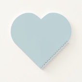 ファンタジーカラフル抽象芸術モダンフラクタル花 ノートブック (裏面)