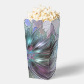 ファンタジーカラフル抽象芸術モダンフラクタル花 フェイバーボックス (はじけた状態)