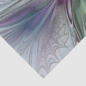 ファンタジーカラフル抽象芸術モダンフラクタル花 薄葉紙 (詳細)